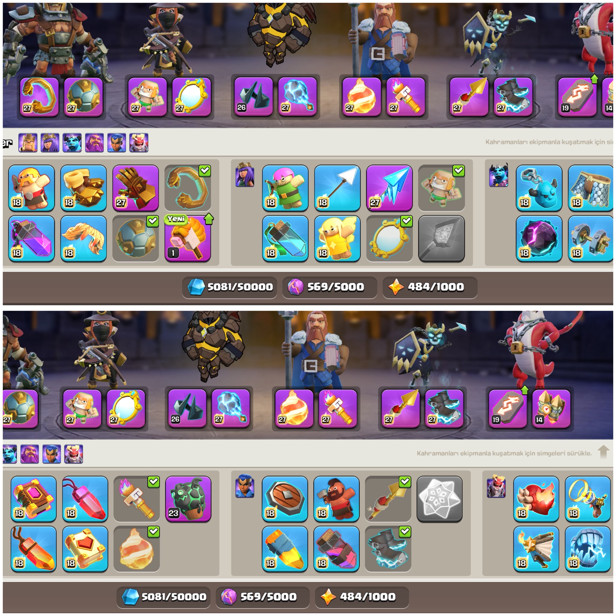 TH18⚡️COC | • %89 EKİPMANLI MAX KÖY !! — image 4