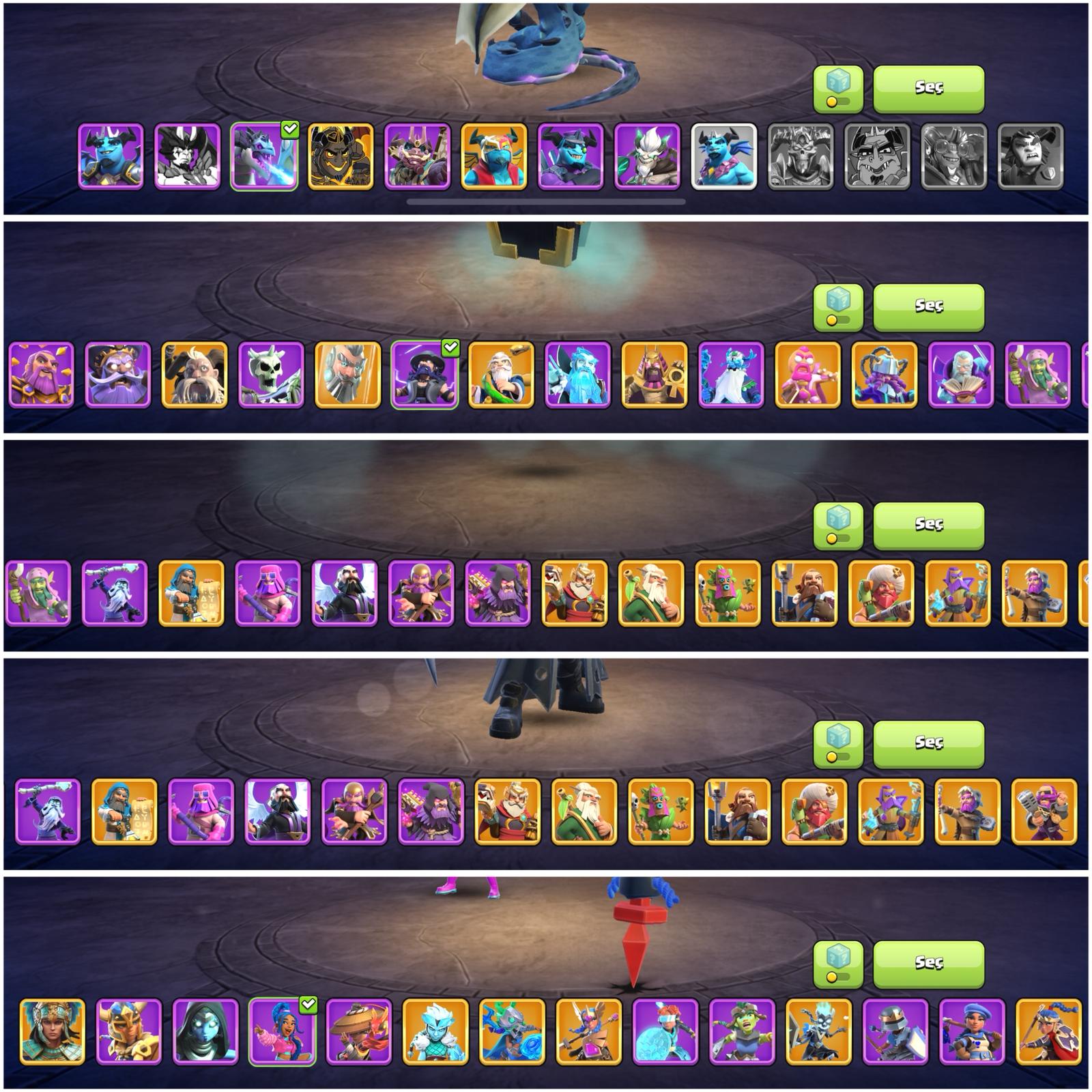 TH18⚡️COC | • 6620 KS YILDIZ | 120+ KOSTÜM !! TR — image 5