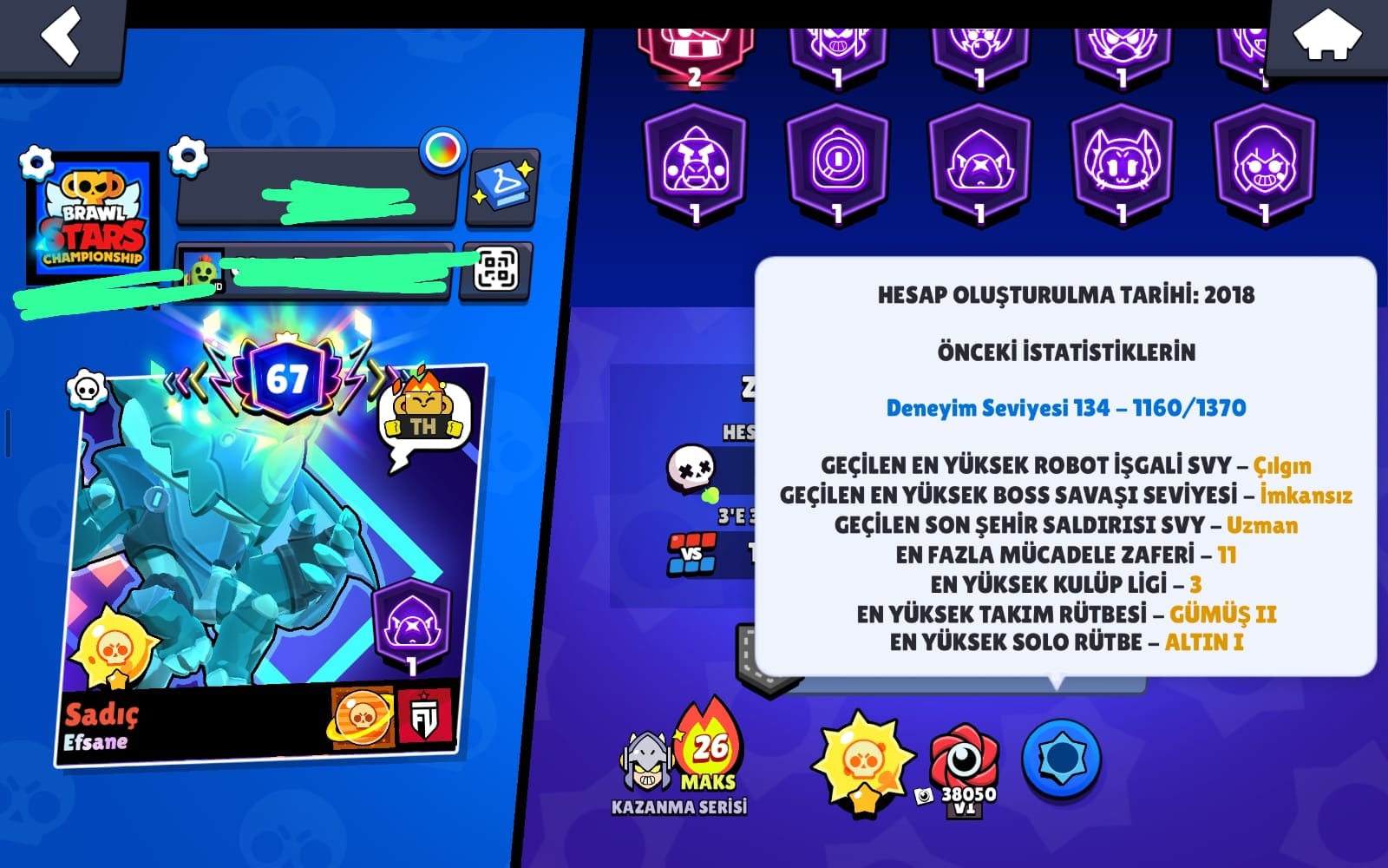 85K KUPA 385 KOSTÜMLÜ BRAWL STARS — image 2