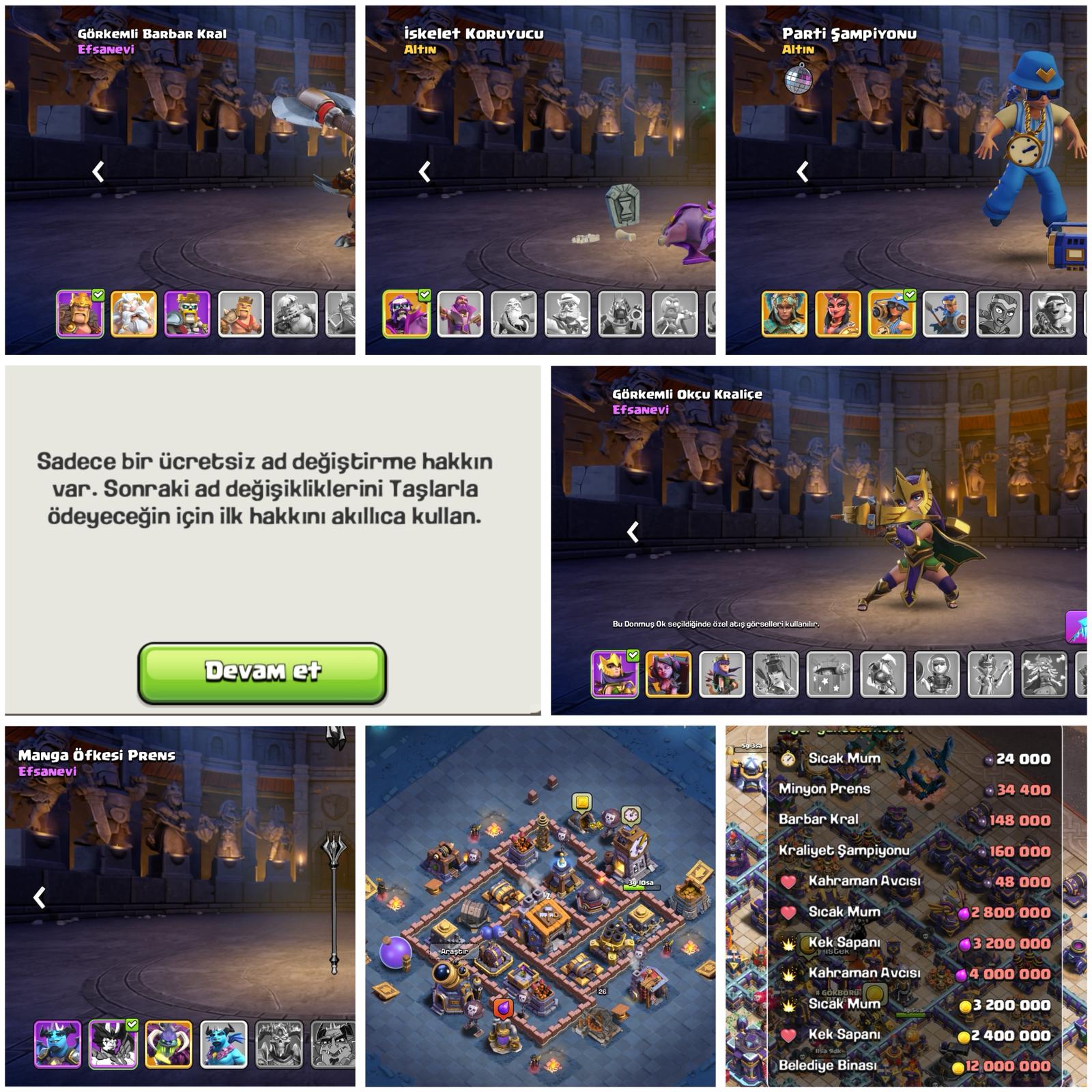 TH15⚡️COC | • İSİM HAKLI + TAMAMEN MAX KÖY !! — image 2